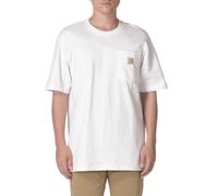 Carhartt Men's K87 Workwear Pocket Short Sleeve T-Shirt (Regular and Big & Tall Sizes), White, 5X-Large