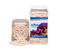 Carib Sea ARM Reactor Coarse Filter Media for Aquarium - 1 Gallon - High Magnesium Aragonite Formula - Ideal for All Calcium Reactors - Supports Coral Growth