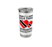 Caribbean Carnival Design for a Soca Dancer Stainless Steel Insulated Tumbler