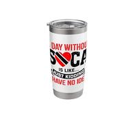 Caribbean Carnival Design for a Soca Dancer Stainless Steel Insulated Tumbler