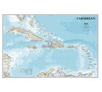 Caribbean Classic, tubed: Wall Maps Countries & Regions (National Geographic Reference Map)