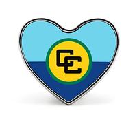 Caribbean Community Flag Badge-suitable for Students, Leaders, Teachers, Unit Commemorative Activities, Love Brooch Jewelry Decoration