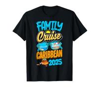 Caribbean Cruise 2025 Family Travel Vacation Matching Group T-Shirt