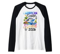 Caribbean Cruise Squad 2026 Raglan Baseball Tee
