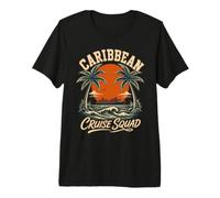 Caribbean Cruise Squad Group Vacation Ship Premium T-Shirt