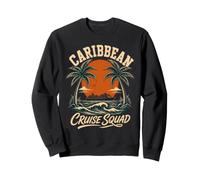 Caribbean Cruise Squad Group Vacation Ship Sweatshirt
