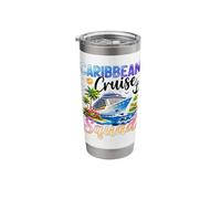 Caribbean Cruise Squad Stainless Steel Insulated Tumbler