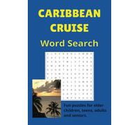 Caribbean Cruise Word Search Puzzle Book: Fun word searches with easy-to-read print about cruising, Caribbean cruises and cruise ships | Convenient 6 ... Gift for holidays, vacations and good times.