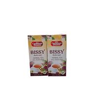 Caribbean Dreams Bissy Kola Nut Herbal Tea, All Natural, 24 Tea Bags, 38.4g pack of 2