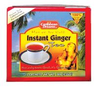 Caribbean Dreams Instant Ginger Tea Packets, 18G (10 Sachets)