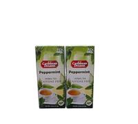 Caribbean Dreams Peppermint Herbal Tea, Caffeine Free, 24 Tea Bags, 31.2g, Pack of 2