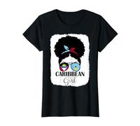 Caribbean Girl Roots Antigua and St Lucia Mix Heritage T-Shirt