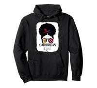 Caribbean Girl Roots Barbados and Trinidad Mix Heritage Pullover Hoodie