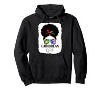 Caribbean Girl Roots Guyana and Puerto Rico Mix Heritage Pullover Hoodie