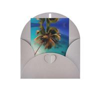 Caribbean Islands Greeting card, blank inner page, includes envelope, 10cm x 15cm.