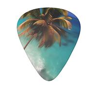 Caribbean Islands Guitar Plectrums Classical Triangle Bass Acoustic And Electric Guitar Plectrums For Guitarists 12 Pieces