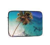 Caribbean Islands Laptop Sleeve, 15 inch Laptop Bag, Suitable for Business Casual or School Laptop Carrying Bag