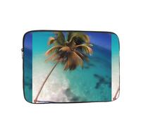 Caribbean Islands Patterned Laptop Sleeve 12 Inch Shockproof For Slim Protective Notebook Computer Bag Briefcase