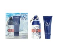 Caribbean Joe Island Musk Eau De Toilette 125ml Gift Set 125ml & 100ml Body Wash