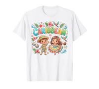 Caribbean Kids Hispanic Heritage Month Island Pride T-Shirt