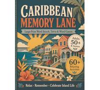 Caribbean Memory Lane: Large-Print Word Search, Trivia & Word Games