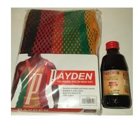 Caribbean Men Original Mesh & Alcohol Gift Box | Hamper | Christmas Gifts | Birthday Gift | Original Mesh Marina| Gifts for Him | Caribbean Gifts (Magnum Tonic Wine 200ml, Extra Large)