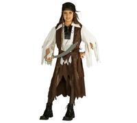Caribbean Pirate Queen Child Costume Small
