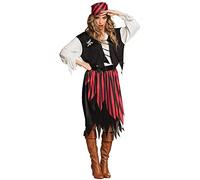 Caribbean Pirate Suzy Ladies Fancy Dress Costume