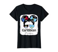 Caribbean Princess Roots Antigua and St Lucia Mix Heritage T-Shirt