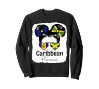 Caribbean Princess Roots Barbados and Jamaica Mix Heritage Sweatshirt