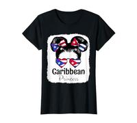 Caribbean Princess Roots Boricua and Cuba Mix Heritage T-Shirt