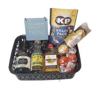 Caribbean Rum Miniature Gift Basket |Gift Hamper| Rum Gift | Alcohol Gift | For Her | Adult Gifts (You are my favourite friend)