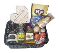 Caribbean Rum Miniature Gift Basket |Gift Hamper| Vodka Gift | Alcohol Gift | For Her | Adult Gifts (When nights are cold)