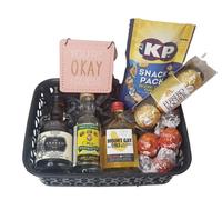 Caribbean Rum Miniature Gift Basket |Gift Hamper| Vodka Gift | Alcohol Gift | For Her | Adult Gifts (You're Okay I guess)