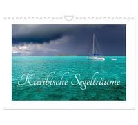 Caribbean sailing dreams UK-Version (Wall Calendar 2026 DIN A4 Landscape), CALVENDO 12 Month Wall Calendar