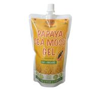 Caribbean Sea Moss Gel, Made with Papaya Fruit, Premium Wild Crafted Sea Moss from the Pristine Waters of the Caribbean Sea and Spring Water | Freshly Made and Fairly Priced Sent RM 24hr Tracked