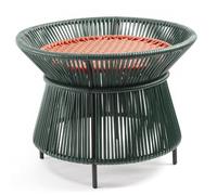 Caribe Chic Basket Table Outdoor ames Moss green / Copper / Black - AMES 01ACABT I