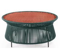 Caribe Chic Low Side Table Side table Outdoor ames Moss green / Copper / Black - AMES 01ACALT I