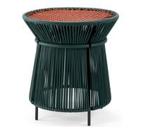 Caribe Chic Tall Side Table Outdoor ames Moss green / Copper / Black - 4260229540763