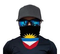 Caribe Heart Antigua & Barbuda Bandana/Neck Gaiter/Headwrap