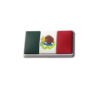 Caribe Heart Mexico Flag Shoe Charm