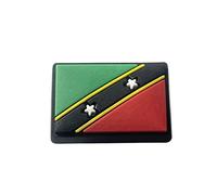 Caribe Heart Saint Kitts & Nevis Flag Shoe Charm