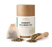 Caribella Herbal Tea for Women - Botanical Tea with Sea Moss, Raspberry Leaf, Sage, Maca, Fennel & Moringa, Plant-Based Infusion | Warm, Nourishing Herbal (Loose Tea with 30 Included Tea Bags - 100g)