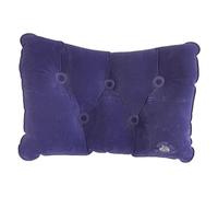 Caribou Living Navy Blue Soft Inflatable Compact Camping Travel Blow Up Air Pillow Cushion for Bed Beach Sun Lounger Sunbathing Backpacking Hiking