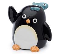 Caribou Living Upside Down Cute Penguin Novelty Ceramic Mug Cup 450ml for Hot Drinks Tea Coffee Hot Chocolate