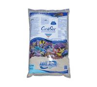 Caribsea Arag-Alive Live Reef Sand Fiji Pink 20Lb (9Kg)