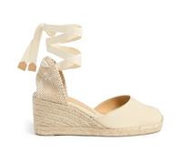 Carina/6/001 7 cm Wedges, female, Castañer, Wedges, Beige, 2 UK, Shoes 2 UK