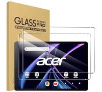 carinacoco 2 Pack Screen Protector for Acer Iconia Tab A10(A10-21-A7RM) 10.1 inch, 9H Toughness Premium Shatterproof Scratch-Resistant Anti-Fingerprint No-Bubble HD Ultra Clear Tempered Glass