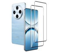 carinacoco 2 Pack Tempered Glass Screen Protector for OPPO Find X8 Pro, 3D Full Coverage Curved Edge, Anti-Scratch, Anti-Fingerprint, Bubble Free, High Definition Fingerprint unlock Screen Protector