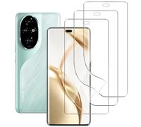 carinacoco 3 Pack Elastic Skin Screen Protector for HONOR 200 Pro 5G, Soft TPU Full Coverage HD Clear Anti-Scratch No Bubbles Self-Healing Screen Protector with Installation Alignment Tool